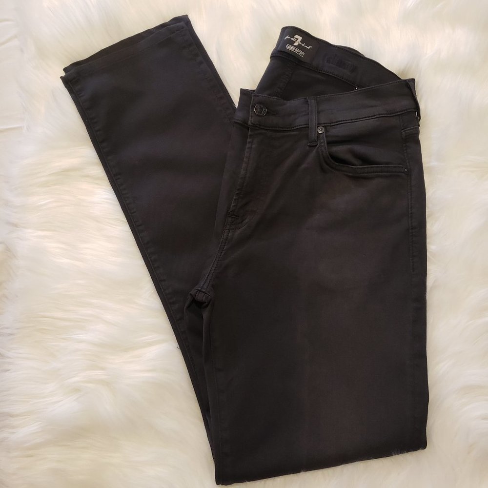 7 for All Mankind Luxe Sport Slimmy Dark Grey